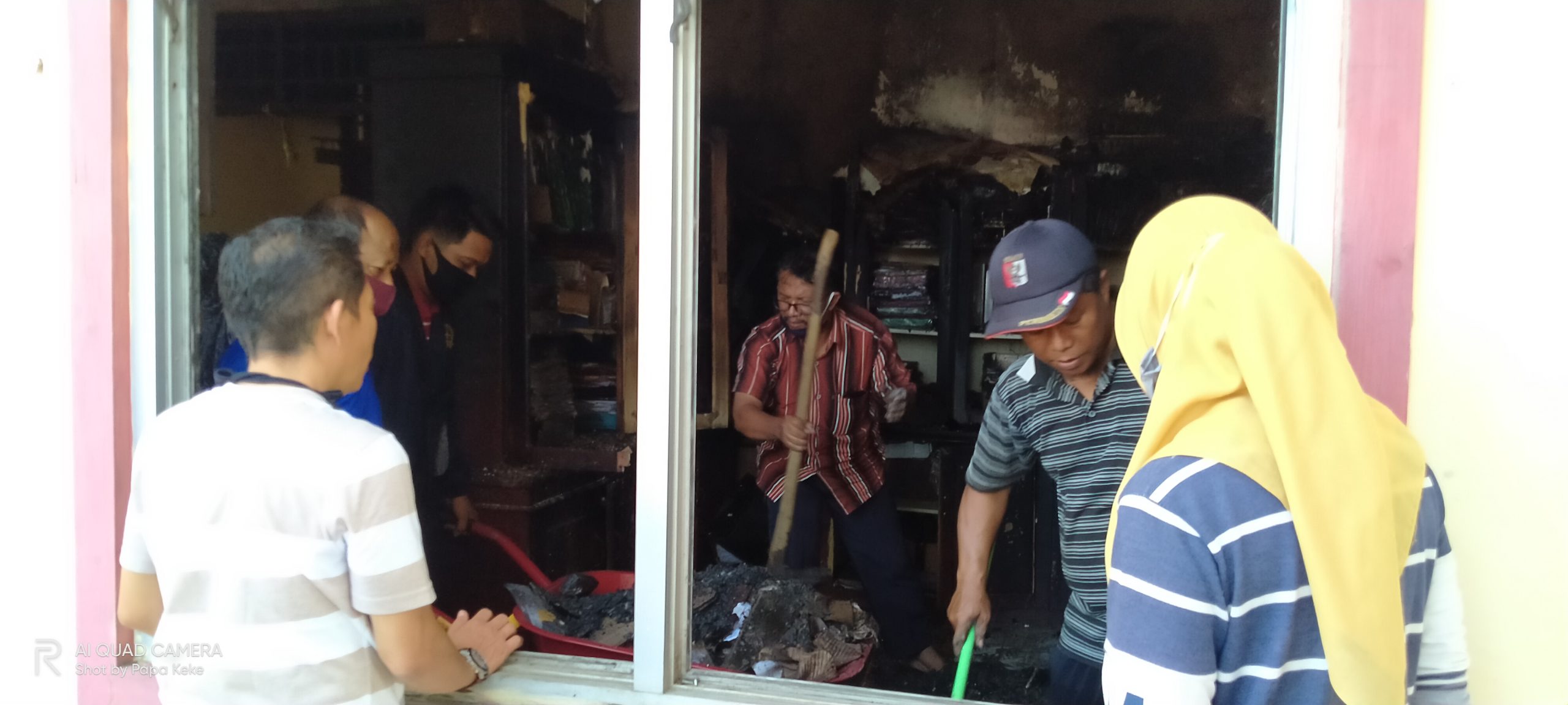 Polisi Selidiki Penyebab Kebakaran Kantor Disdikbud Kepahiang