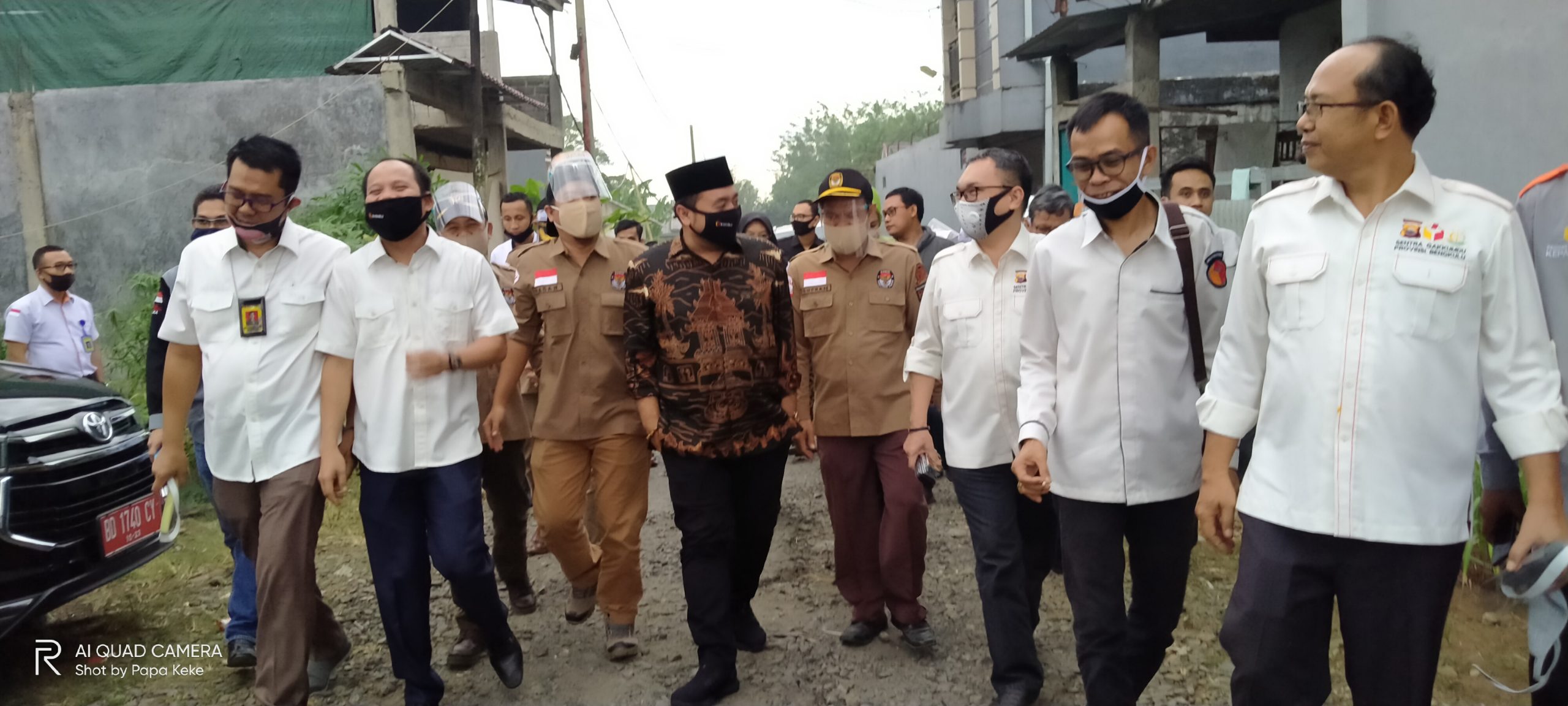 Komisioner Bawaslu RI Pantau Langsung Coklit di Kediaman Kadis Dukcapil Kepahiang