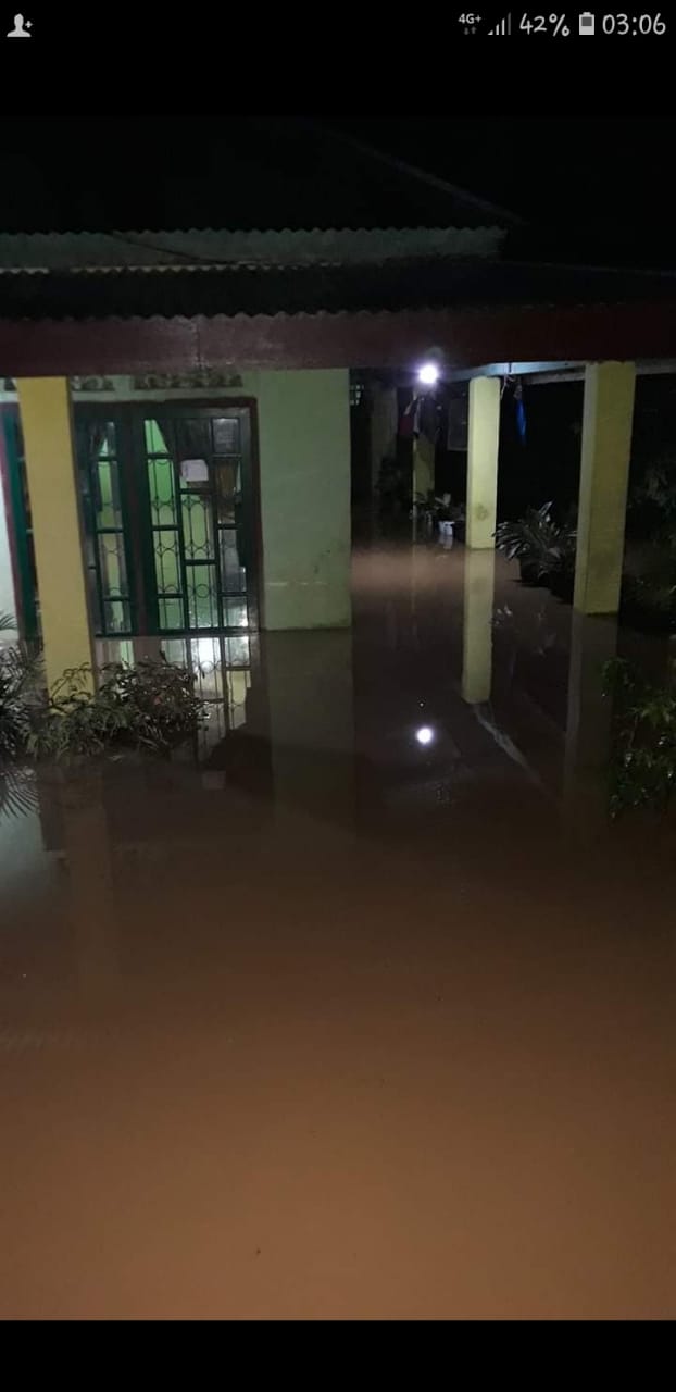 Ratusan Rumah di Desa Air Buluh Mukomuko Terendam Banjir, Warga Ngungsi