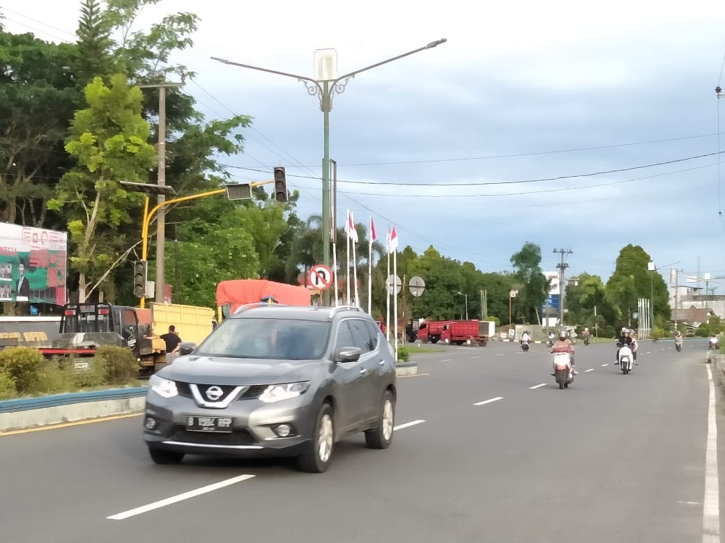 Traffic Light Rusak di Simpang Kantor Bupati Kepahiang Dilaporkan