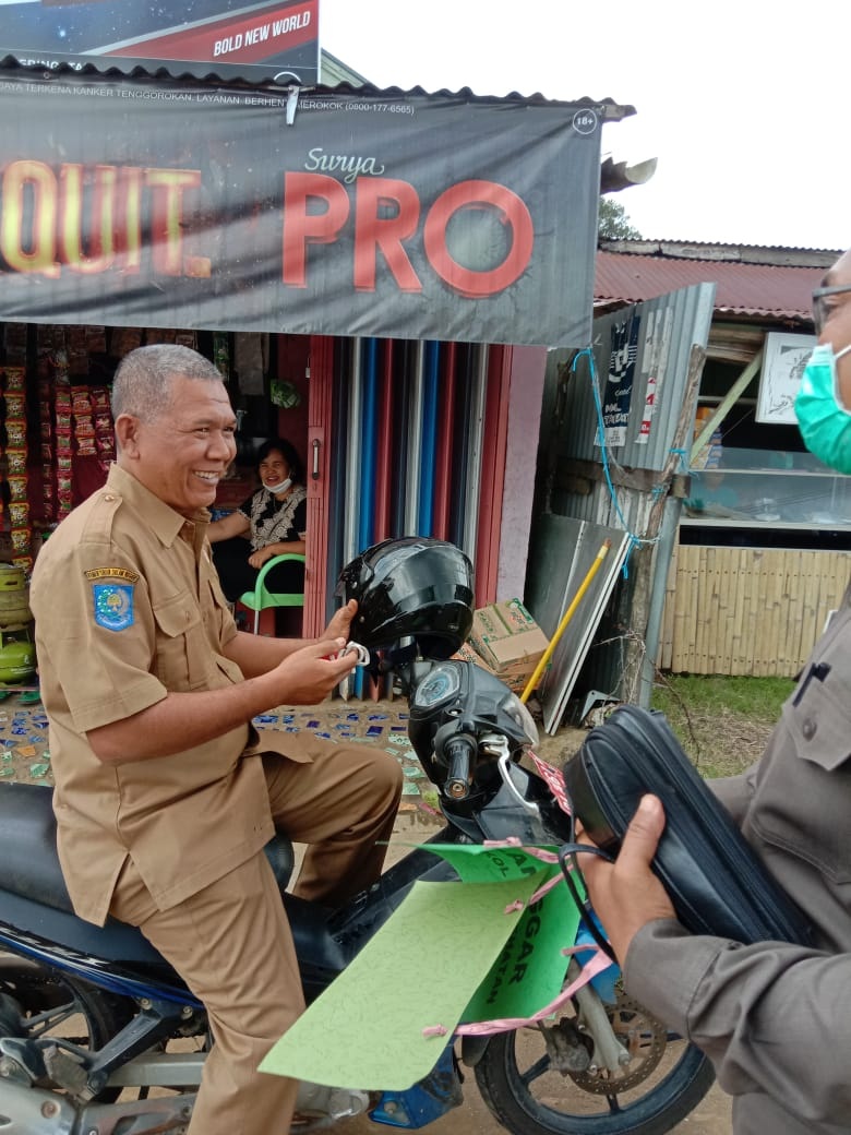 2 ASN Tidak Pakai Masker Terjaring Operasi Prokes Tim Yustisi