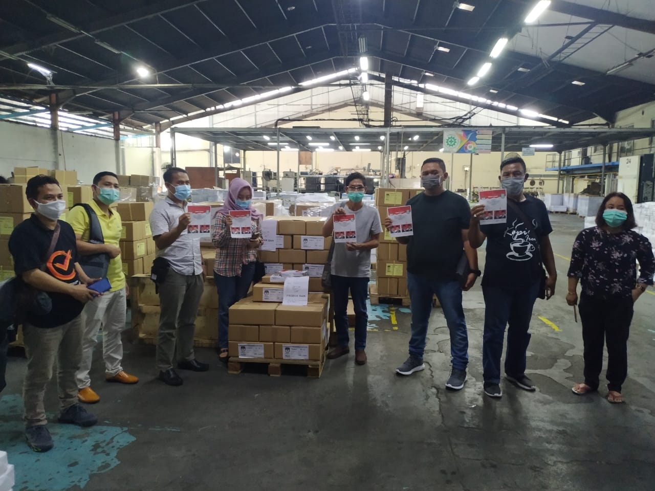 Cetak 2.000 Susu PSU, Surat Suara Pilbup Kepahiang Dalam Perjalan