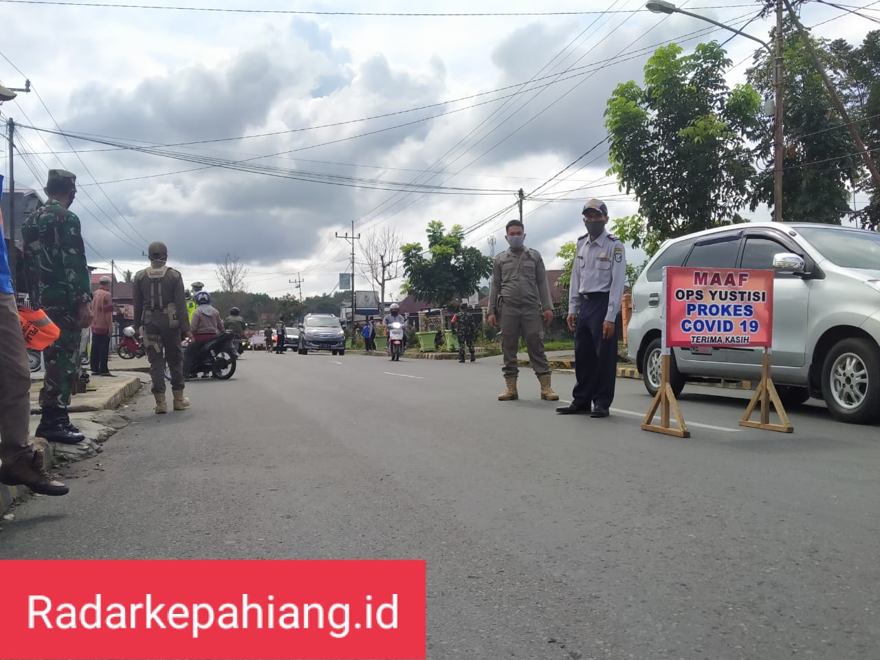 Satpol PP Tunggu Intruksi Penegakkan Prokes Malam Tahun Baru