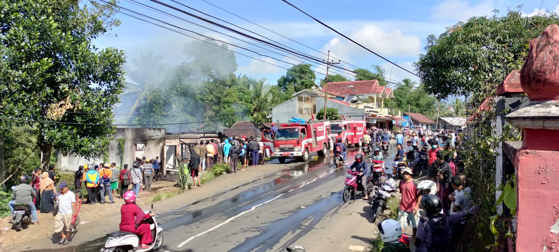 Kebakaran, 3 Penghuni Rumah Ikut Terbakar dan Nyaris Tewas