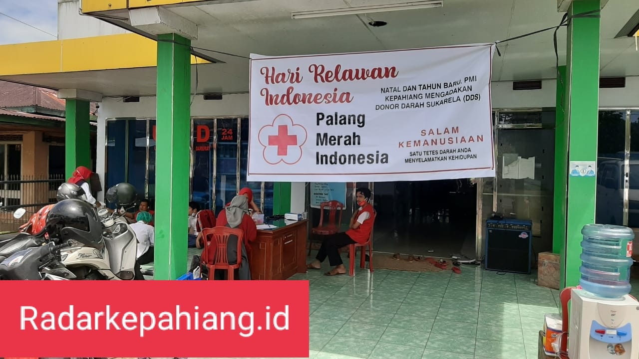 Peringati HRI dan Nataru, PMI Kepahiang Gelar Donor Darah Sukarela