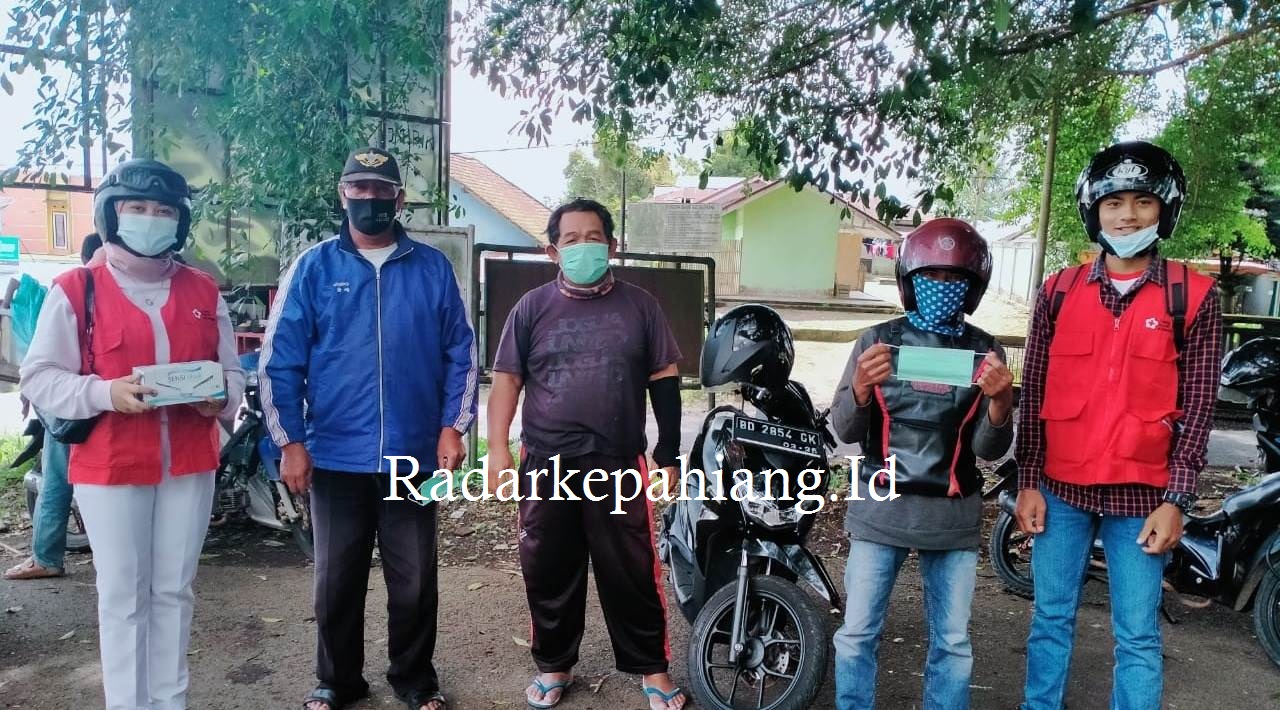 PMI Kepahiang Bagi Masker dan Galang Dana Bencana Kalsel dan Sulbar