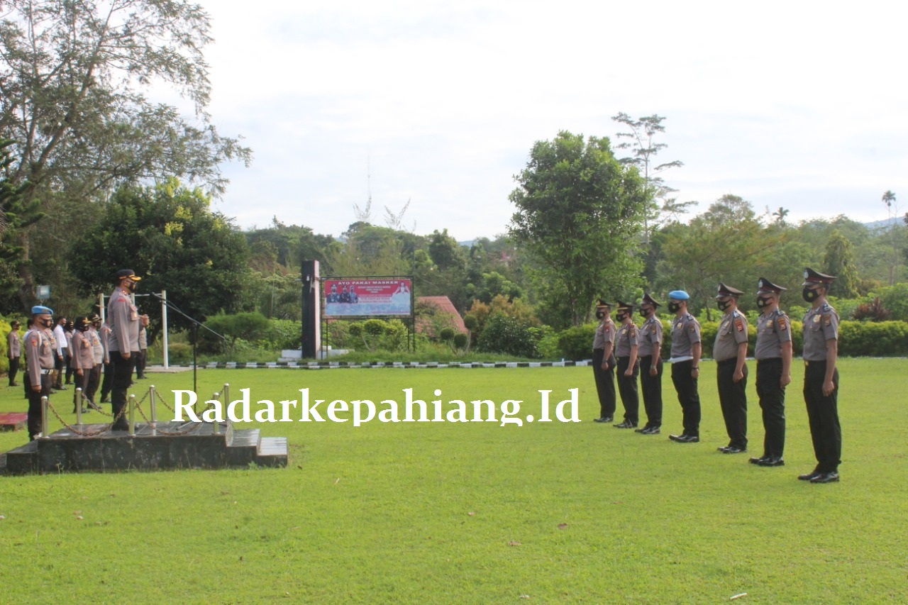 57 Personel Polres Kepahiang Naik Pangkat