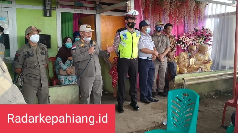 Datangi Pesta Kawinan di Sidodadi, Tim Yustisi Temukan Puluhan Pelanggar Prokes