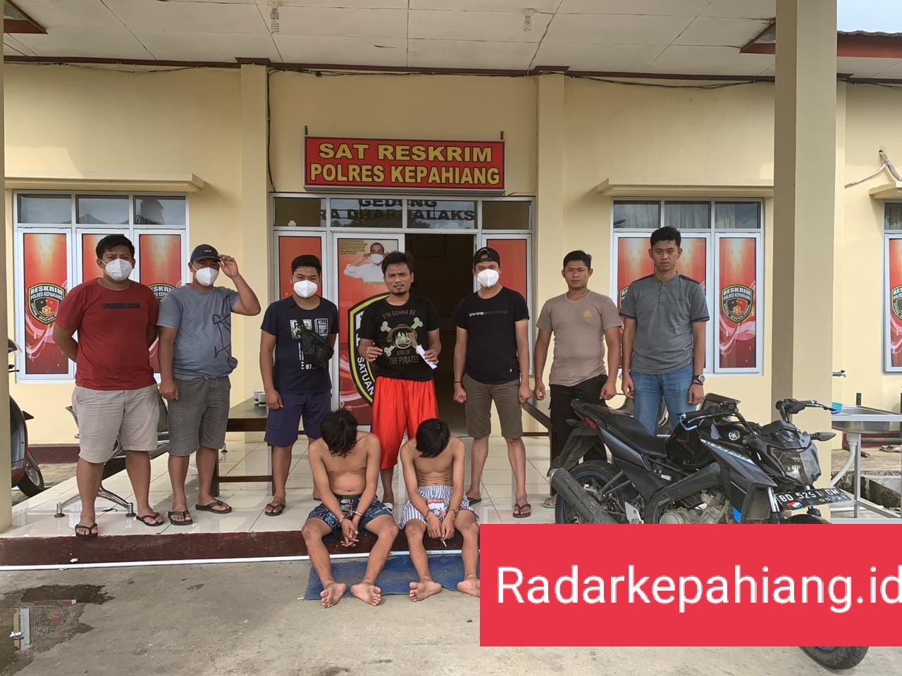 Bawa Sajam, 2 Pemuda Diamankan Polres Kepahiang Diduga Pelaku Jambret di Simpang 5 Kota Bengkulu