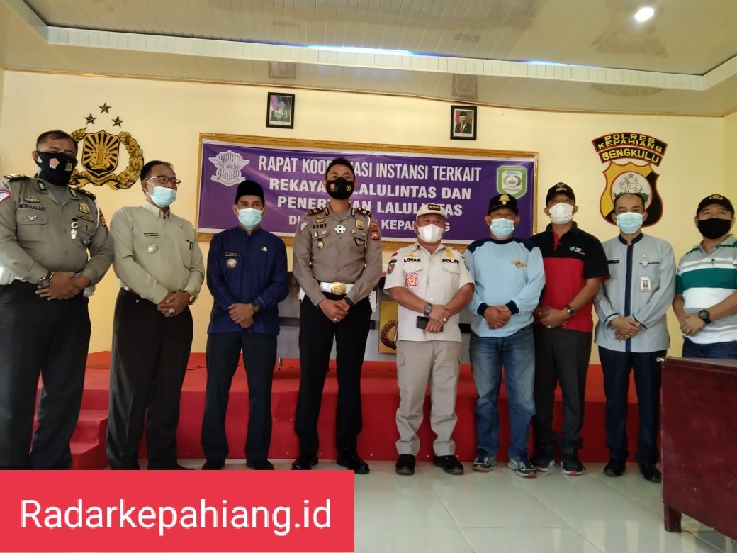 Polres Kepahiang dan OPD Rapat Rekayasa Lalin dan Tertibkan PKL