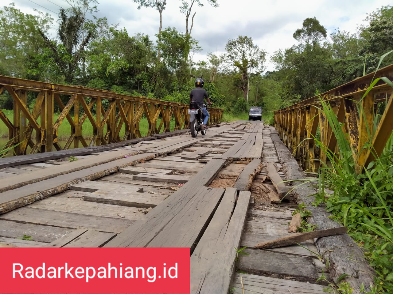 Kondisi Tidak Layak, Jembatan Suro Bali Kerap Makan Korban