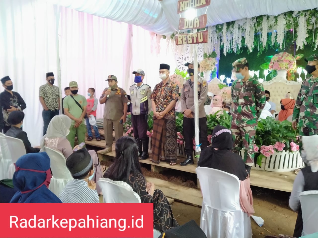 Pesta Kawinan, Pengantin dan Wali Wajib Rapid Test