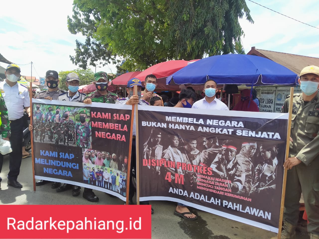 Pelanggar Prokes di Pasar Kepahiang Mulai Berkurang