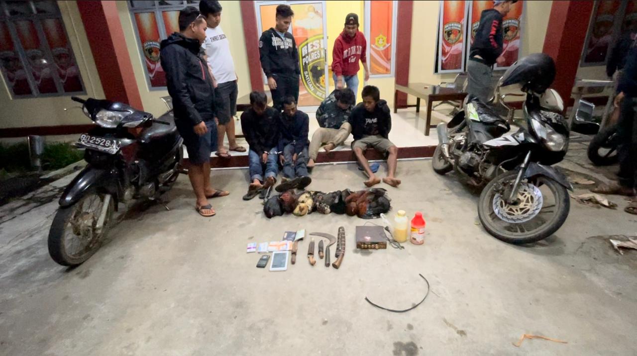 Maling Ayam, Bebek dan Kuras Isi Rumah Korban, 4 Pelaku Satu Keluarga Ditangkap Polisi