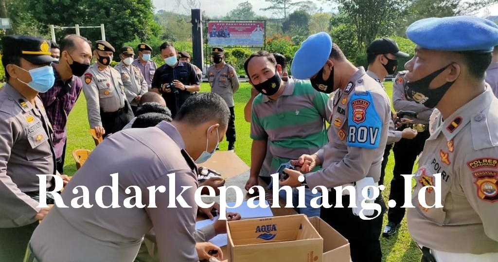 5 Personel Polres Kepahiang Diganjar Sanksi Disiplin