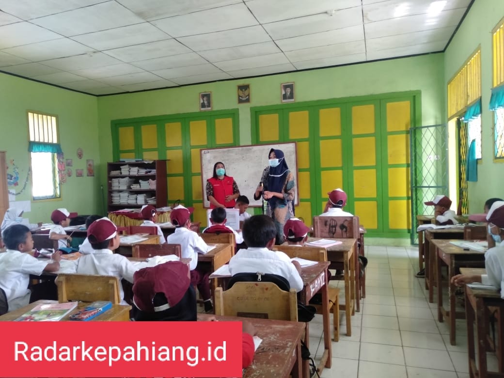 Puskesmas Bukit Sari Laksanakan Kegiatan Sanitasi dan Hygiene di Lingkungan Sekolah