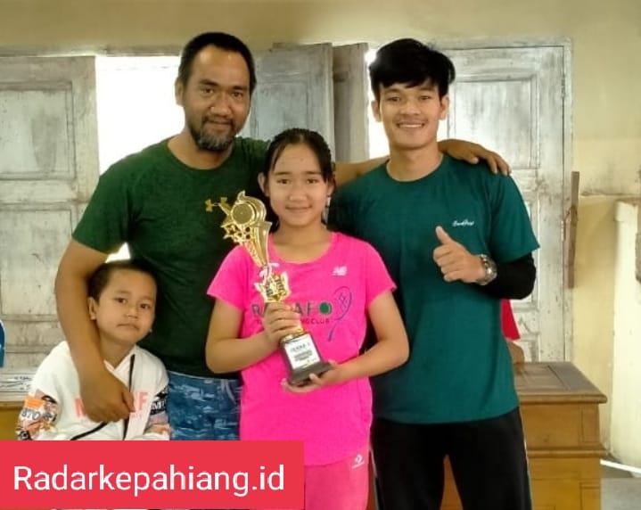 Menang Lagi, Raden Ayu Deva Naik Podium 1 Rektor UNIB Cup XXI U-14