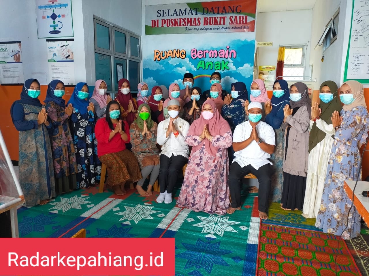 Sambut Ramadhan 1442 H, Puskesmas Bukit Sari Gelar Syukuran