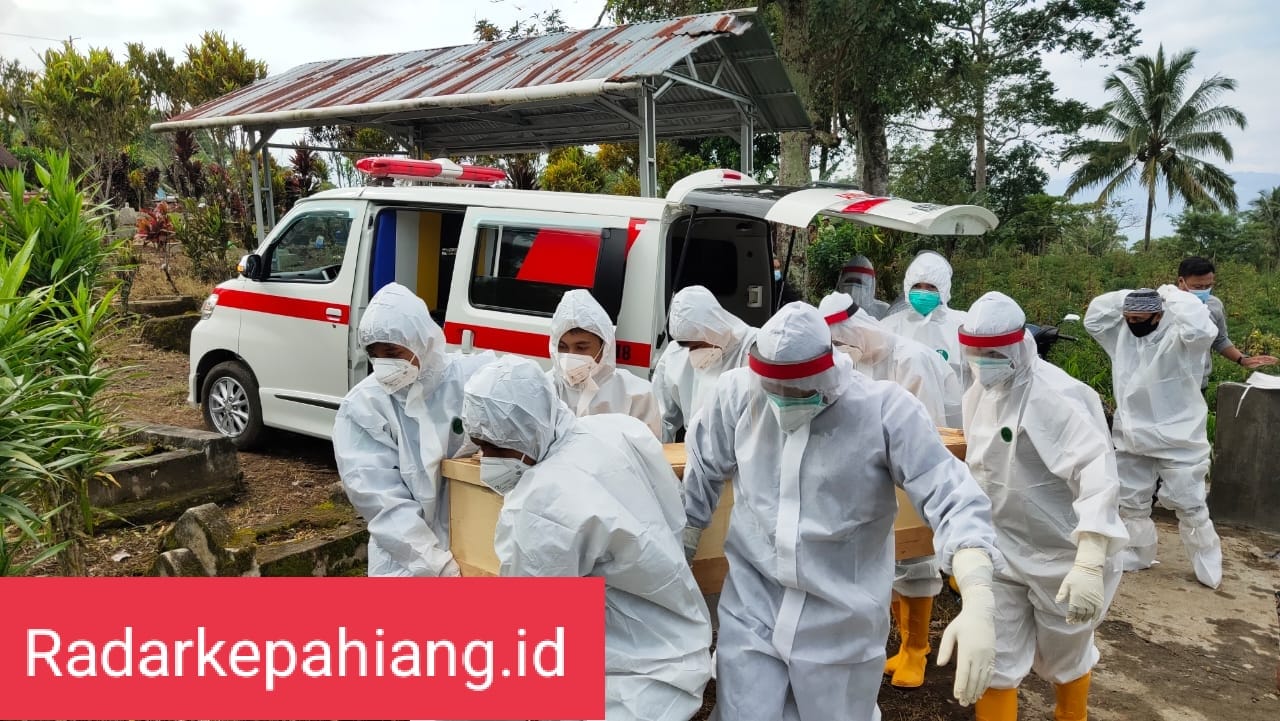 Antigen Positif, Warga Tangsi Baru Dimakamkan Secara Covid