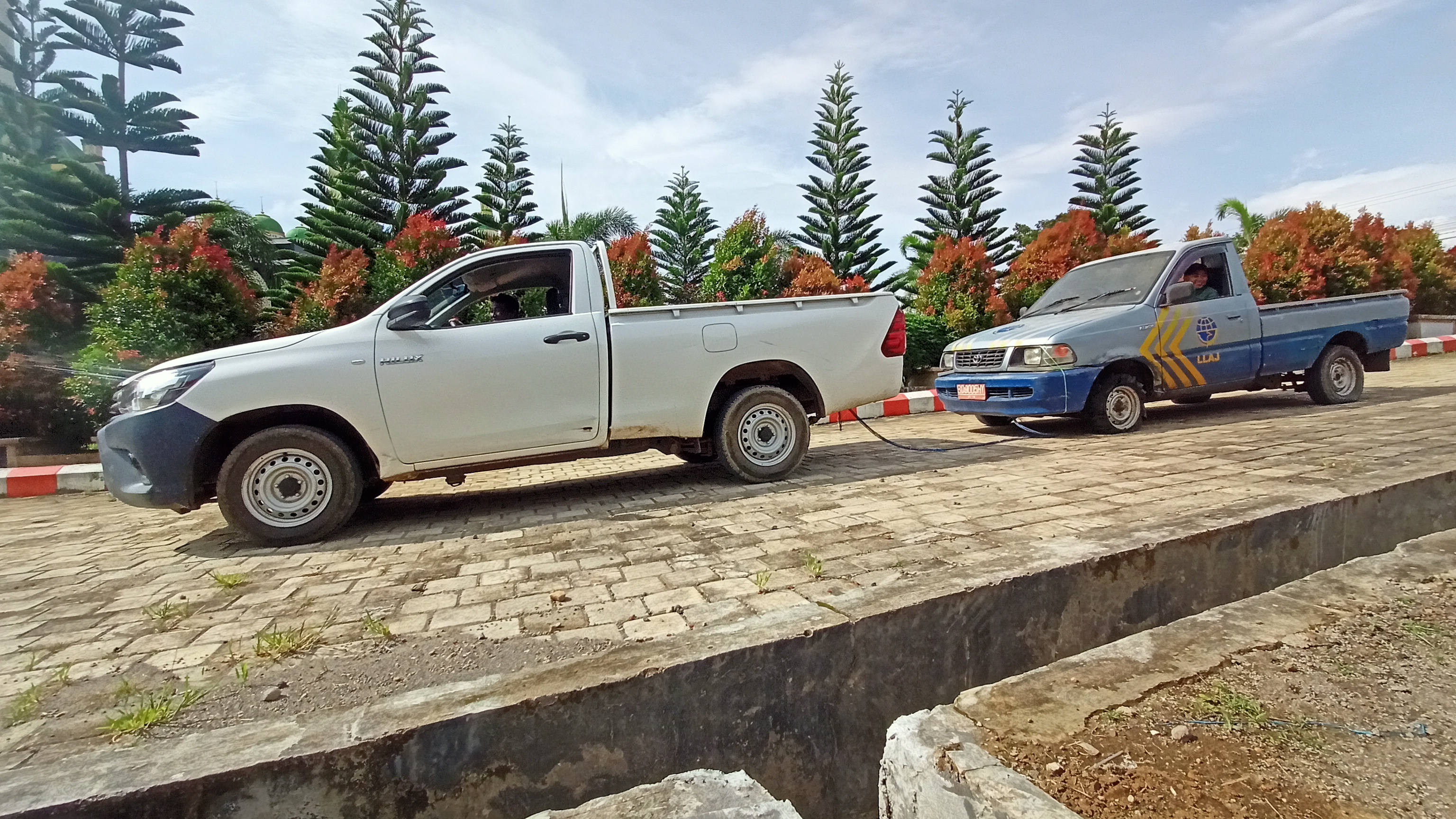 8 Mobnas Lebong Dikembalikan Dalam Kondisi Rusak Parah