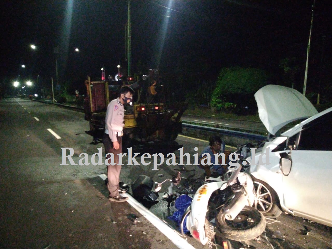 Dihantam Calya, Pedagang Kelobak Tewas Ditempat