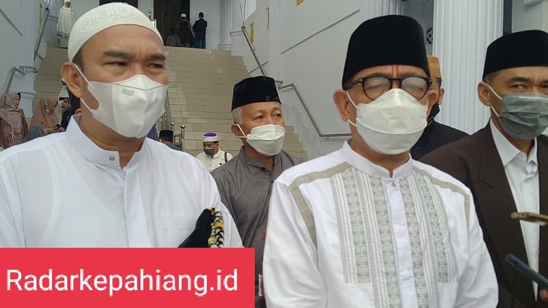 Usai Salat Ied, Bupati Dayat Kembali Ingatkan Warganya Patuhi Prokes