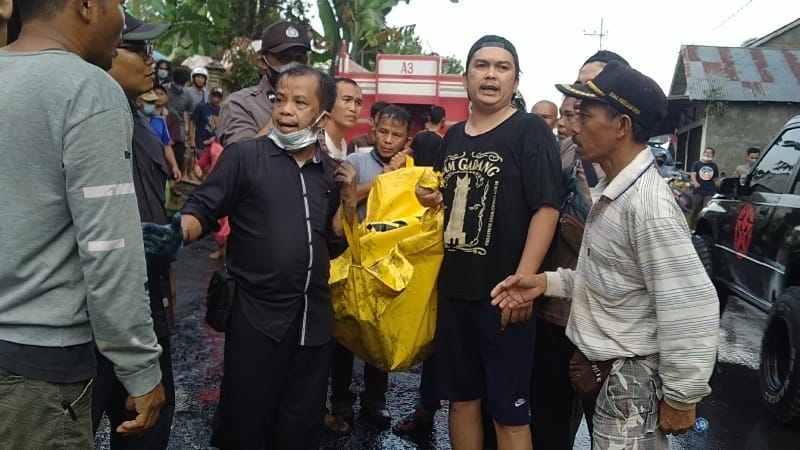 Tragis, Tak Sempat Selamatkan Diri Warga Taba Saling Tewas Dilalap Si Jago Merah