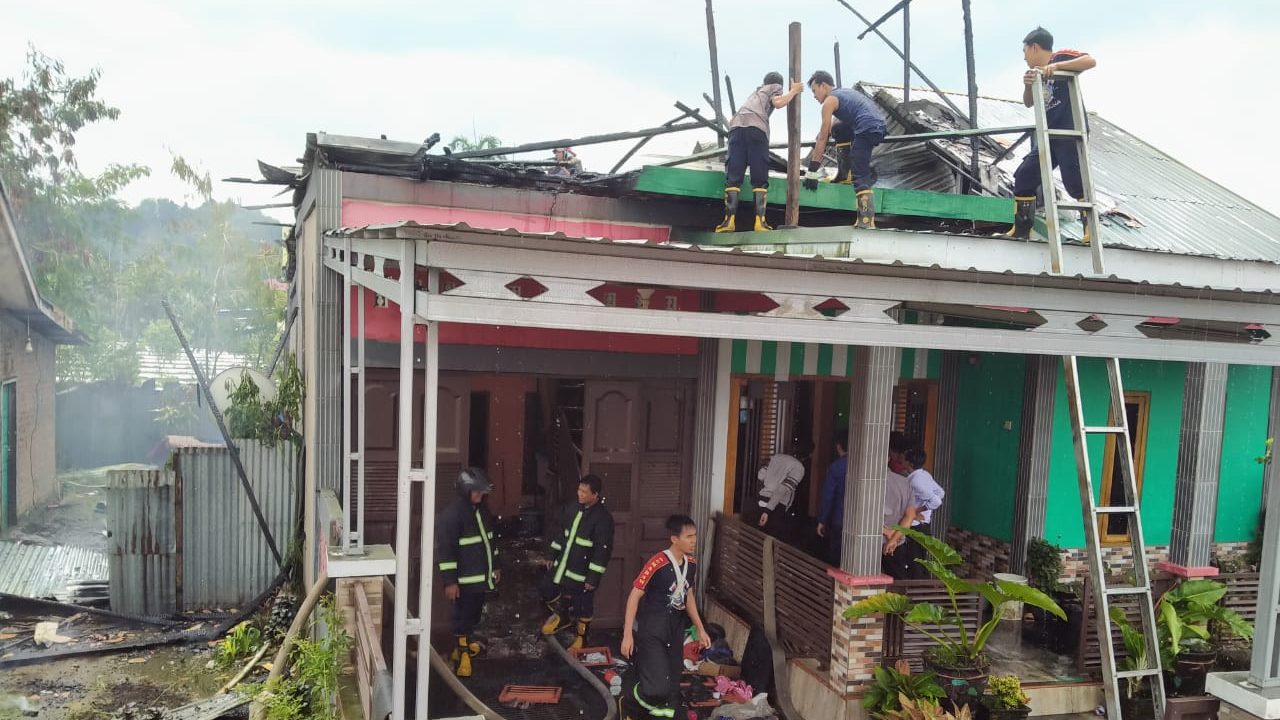 3 Unit Rumah Nyaris Ludes Terbakar