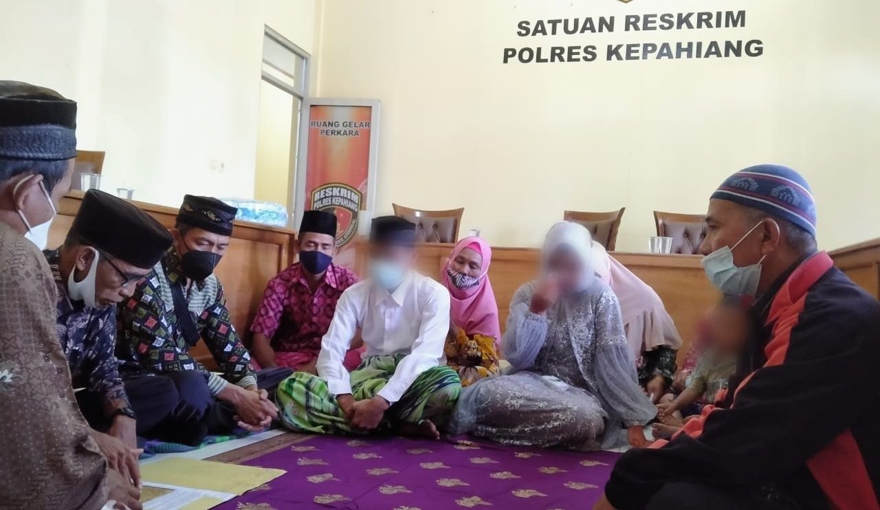 Sudah Nikah di Gedung Reskrim, Tersangka Togel Minta Waktu Untuk Bulan Madu