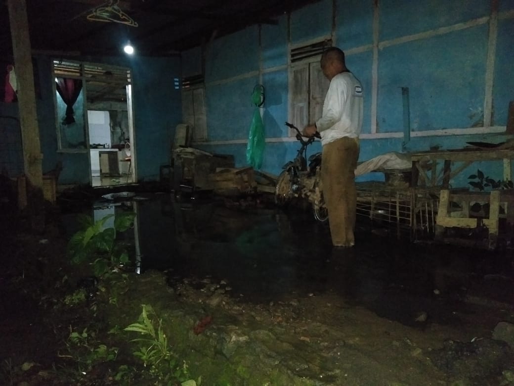 Rumah Warga Dusun Kepahiang Terendam Banjir