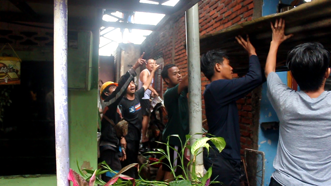 Tiga Unit Rumah di Mandi Angin Kebakaran