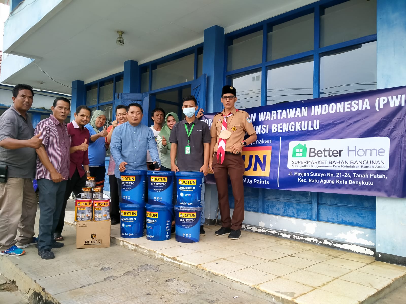 Better Home dan Jotun Support Peremajaan Gedung PWI