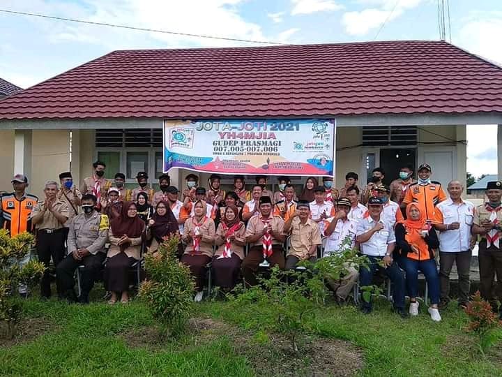 Gandeng Orari, Pramuka SMA 6 Merigi Turut Serta Jota – Joti 2021