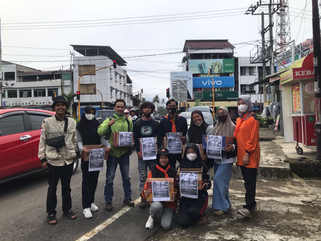 Rp 21,8 Juta Untuk Korban Kebakaran Dusun Curup