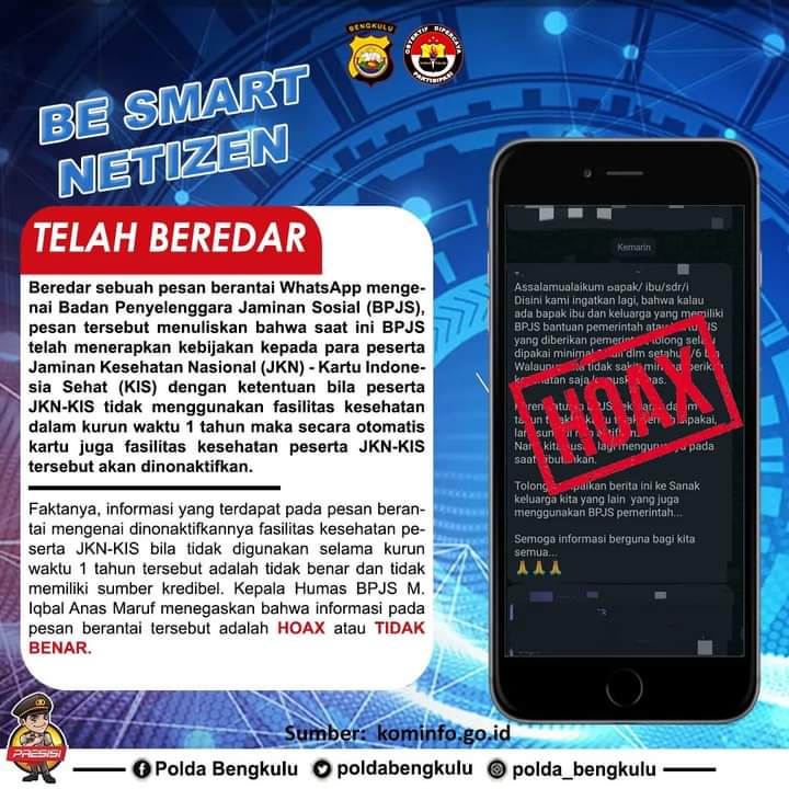 Saring dan Cari Kebenaran Informasi