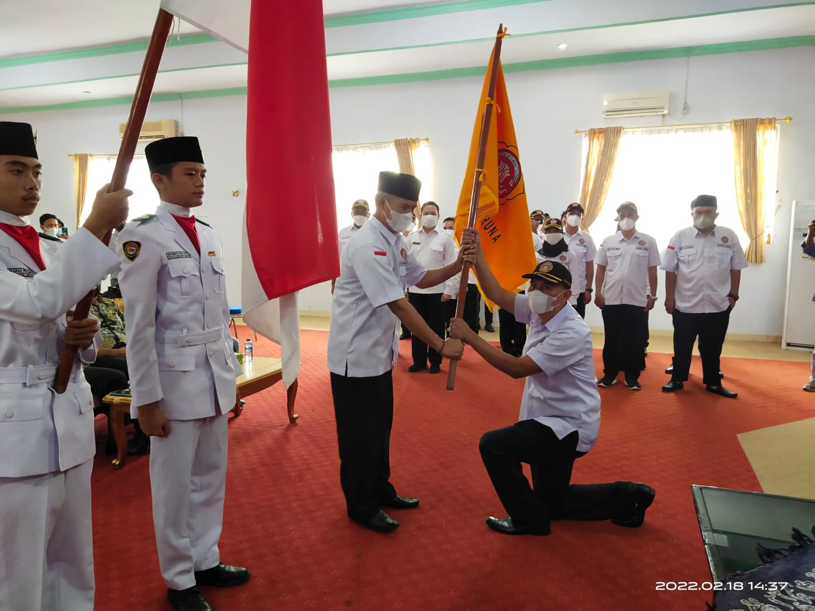 Bupati Lantik Majelis Pertimbangan dan Forum Pengurus Karang Taruna (FPKT) RL