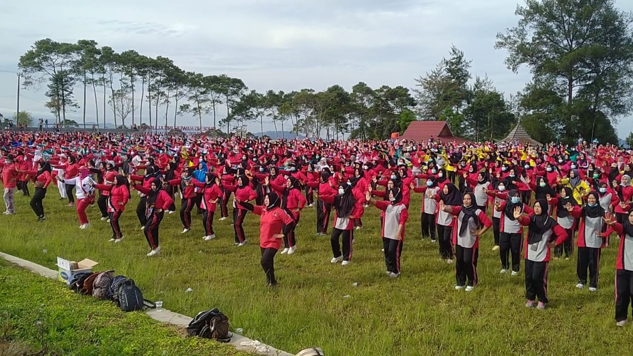 Mei, PDI-P Kepahiang Gelar Lomba Senam SICITA se Kabupaten