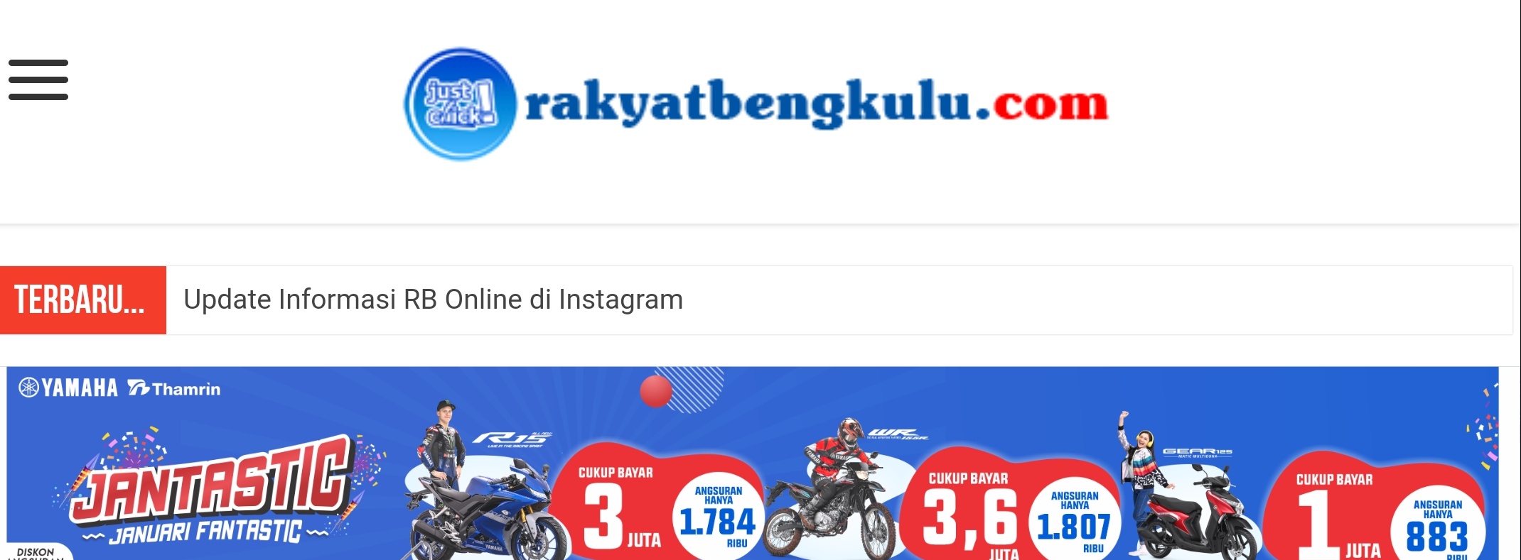 Rakyatbengkulu.com Duduki Peringkat 87 Nasional