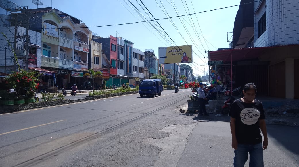 Jalur Dua Arah Kembali Diterapkan di Jalan Merdeka