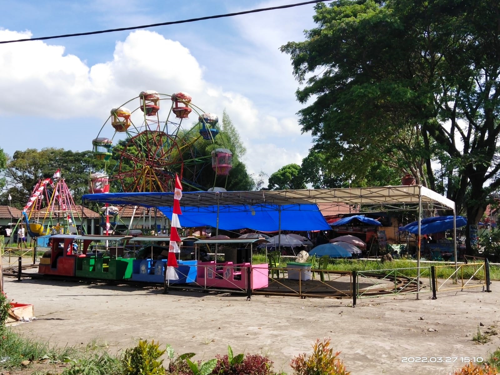 Pasar Malam Diduga Tak Kantongi Izin