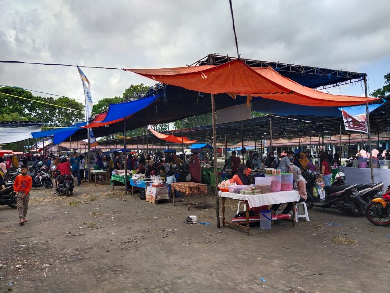 Pasar Ramadhan Sepi Pengunjung