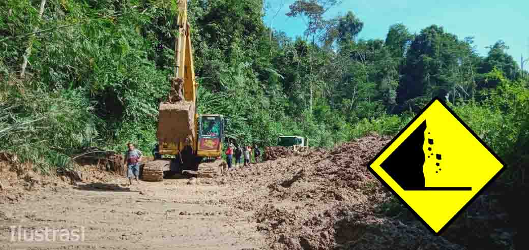 Waspada Potensi Titik Longsor Curup – Lubuk Linggau