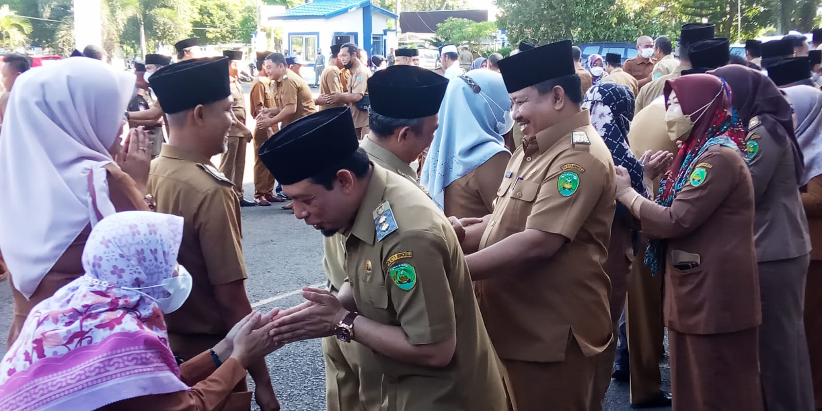 Hari Pertama Kerja, Wawali Ajak Tingkatkan Pelayanan