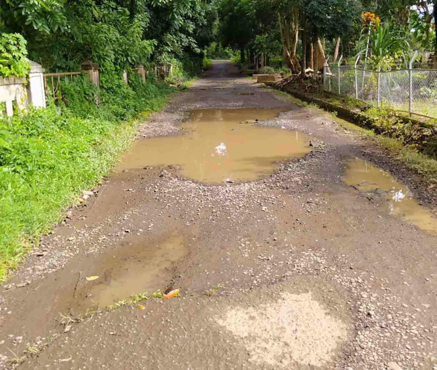 Jalan SMAN 01 Tidak Bisa Dibangun, Beginilah Kondisinya