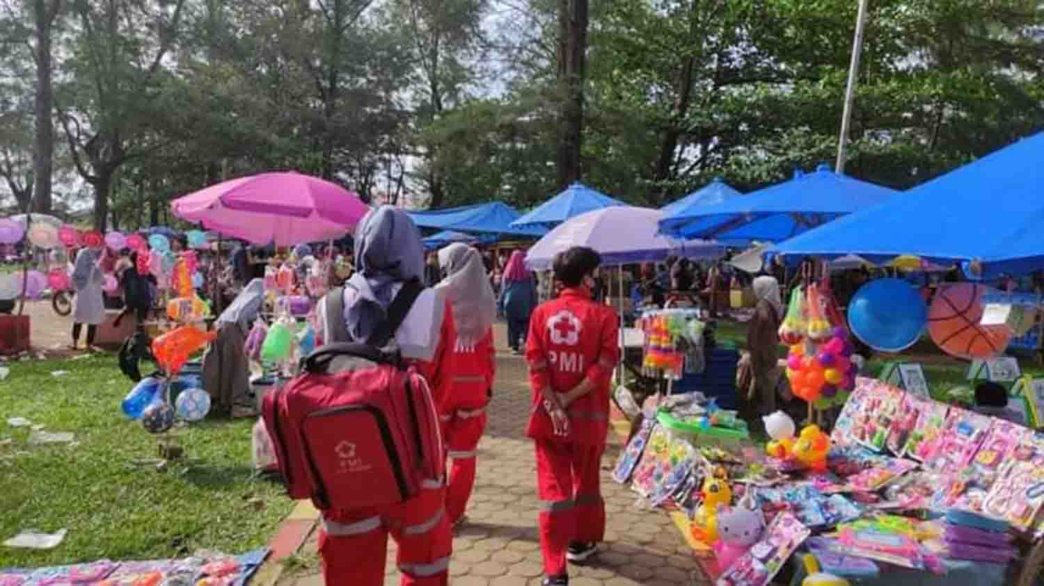 PMI Turunkan Tim Awasi Objek Wisata Pantai Panjang